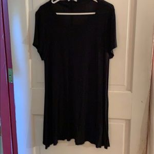 Black t shirt dress
